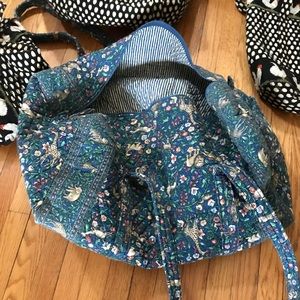 Vera Bradley large animal print duffle